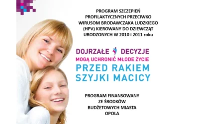 Program szczepień przeciwko wirusowi HPV – II dawka