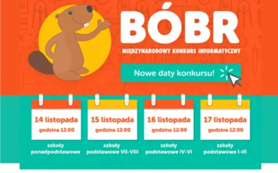 Konkurs Informatyczny BÓBR 2023