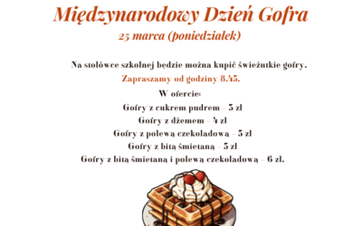 25 marca Dzień Gofra