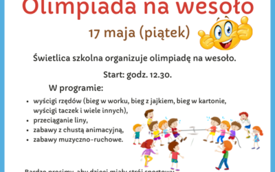 17 maja OLIMPIADA NA WESOŁO