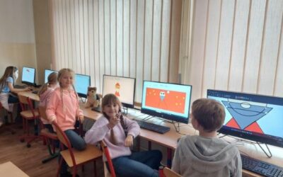 KÓŁKO INFORMATYCZNE na świetlicy.