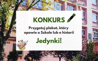 „KONKURS na Plakat Szkoły”. Termin przedłużony do 11 kwietnia.