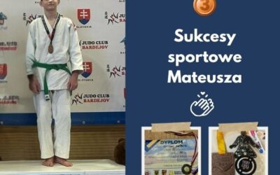 Mateusz na medal!