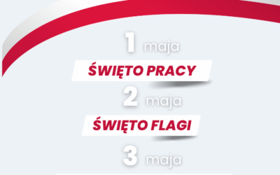 1, 2, 3 maja – ŚWIĘTA MAJOWE. Informacja dla Rodziców i Uczniów.