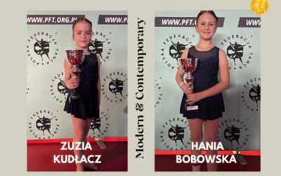 Zuzia Kudłacz i Hania Bobowska na najwyższym podium!
