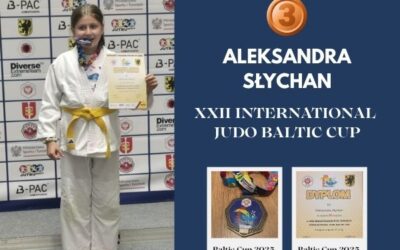 Brązowy medal Oli Słychan na międzynarodowym turnieju judo!