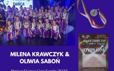 Sukces taneczny Mileny i Oliwii na ogólnopolskich zawodach!
