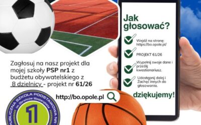 Budżet Obywatelski 2026. Głosujemy!!!