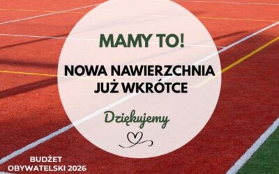 Udało się! Razem wywalczyliśmy nowe boisko!