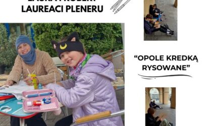 Sukces naszych uczniów w plenerze „Opole kredką rysowane”!