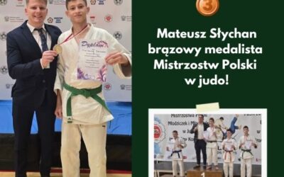 Mateusz Słychan – brązowy medalista Mistrzostw Polski w judo!