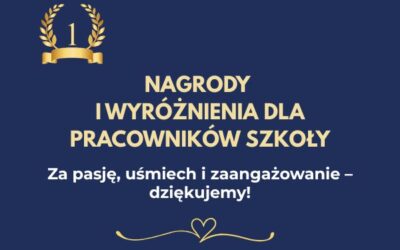 Nagrody i wyróżnienia dla naszych pracowników!