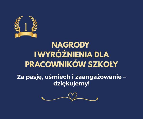 Nagrody i wyróżnienia dla naszych pracowników!