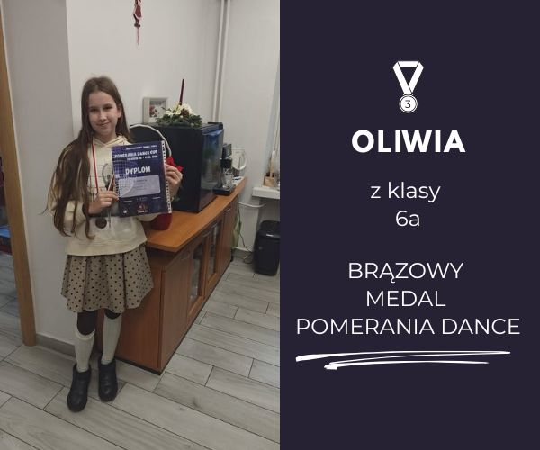 Sukces taneczny naszej uczennicy!