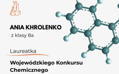 Wielki sukces w Wojewódzkim Konkursie Chemicznym!