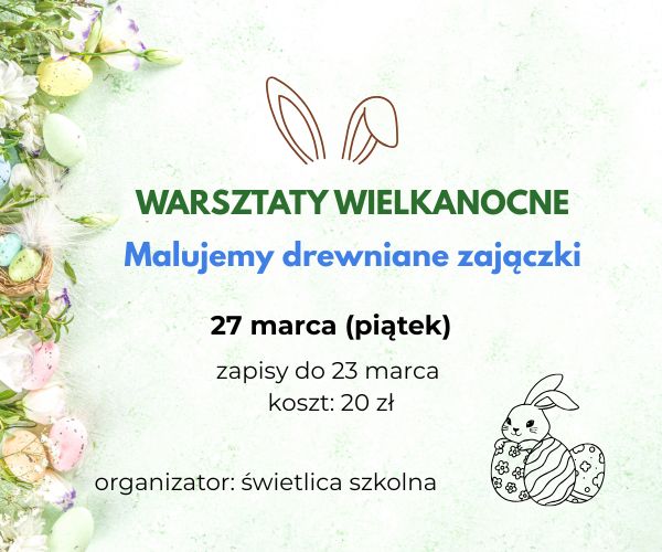 Warsztaty Wielkanocne w świetlicy szkolnej