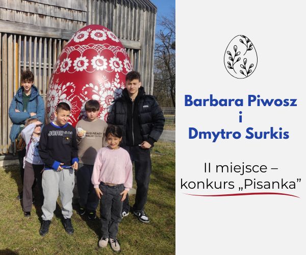 Sukces naszych uczniów w konkursie „Pisanka”