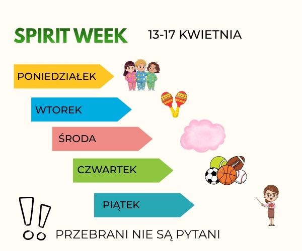 Spirit Week w naszej szkole!