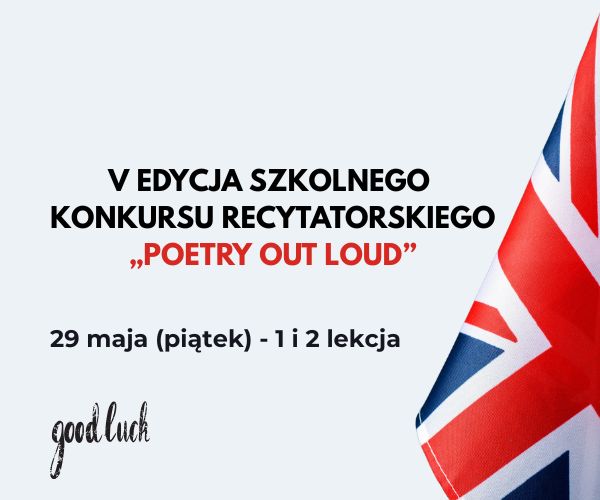 Poetry Out Loud – zapraszamy do udziału!