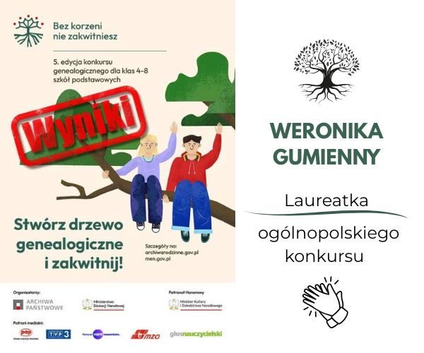 Ogromny sukces naszej uczennicy!