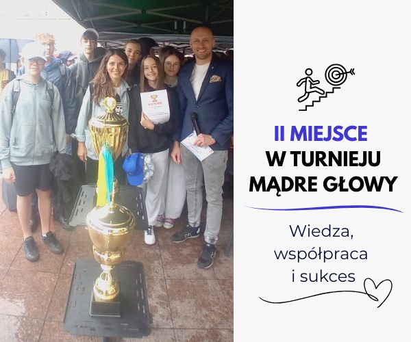 Sukces naszych uczniów w turnieju „Mądre głowy”