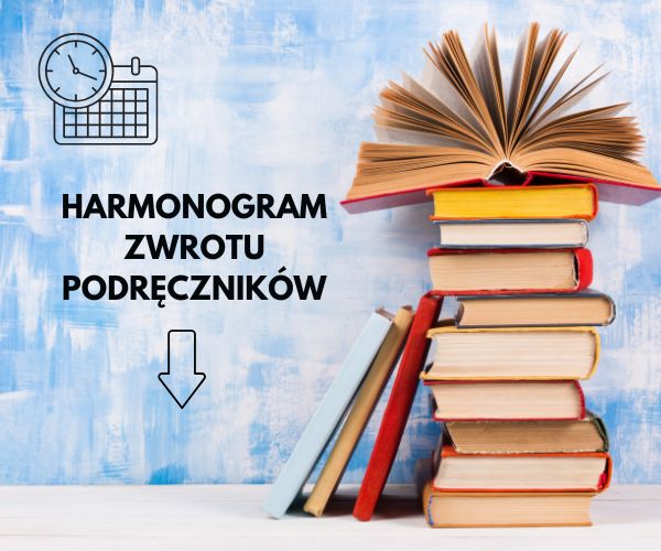 Od 15 czerwca biblioteka nieczynna – harmonogram zwrotu podręczników