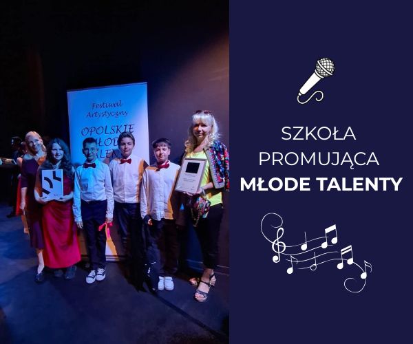 Nasza szkoła promuje młode talenty!